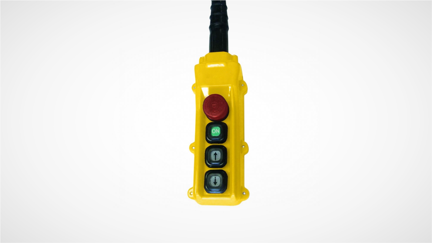 TALHA ELÉTRICA DE CORRENTE 02 VEL. - SEM TROLLEY - 5 TON.