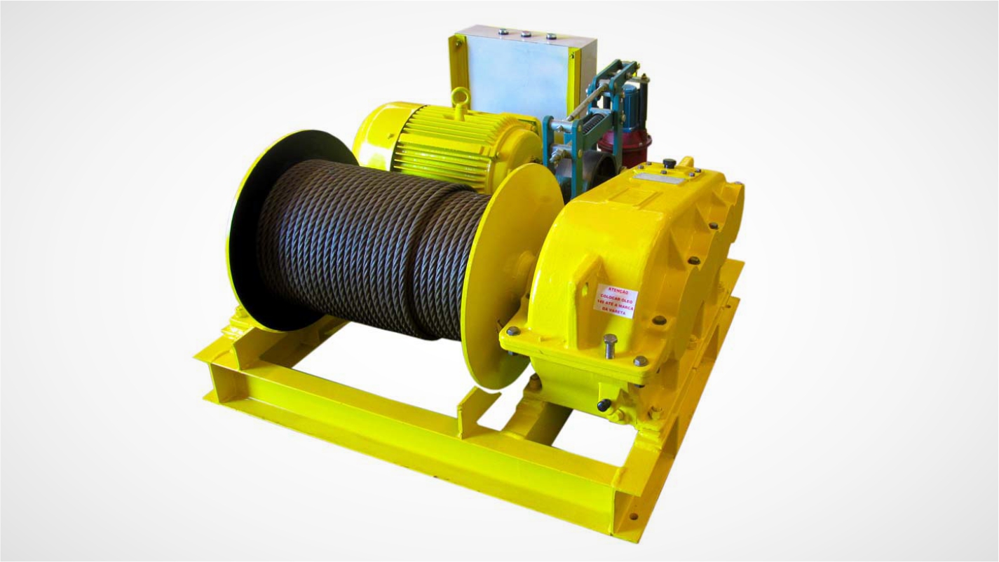 GUINCHO PESADO DE ARRASTE JK - 02 TON - 80 M