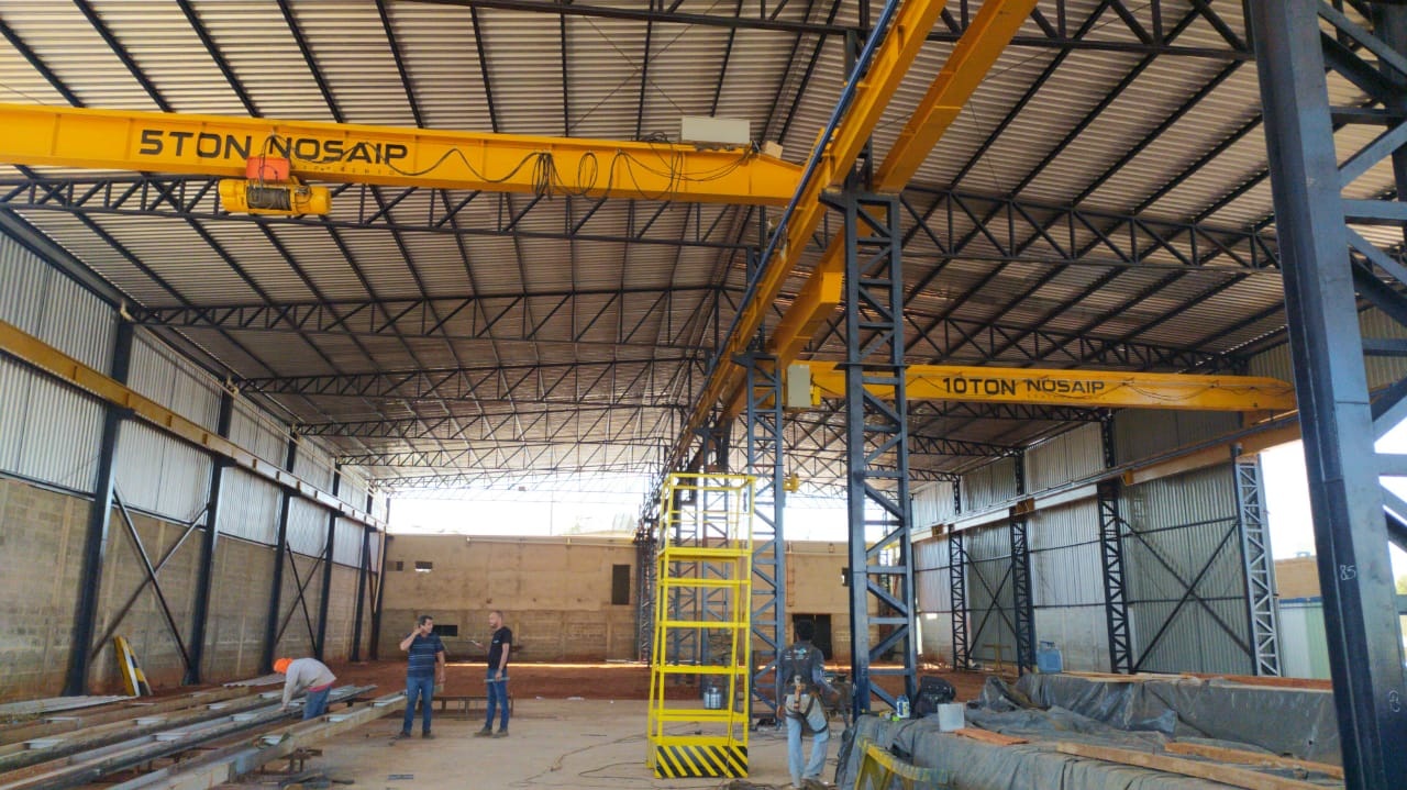 PONTE ROLANTE COMPLETA | 5TON e 10TON - NOSAIP EQUIPAMENTOS
