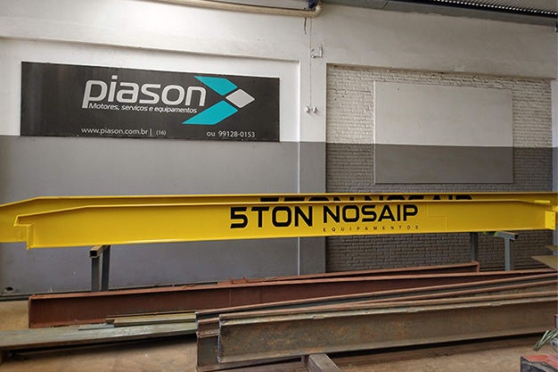 FABRICAÇÃO DE PONTE ROLANTE | 5 TON, 3 TON - NOSAIP EQUIPAMENTOS