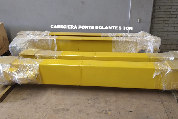 PONTE ROLANTE COMPLETA 5 TON - 11,5 DE VÃO